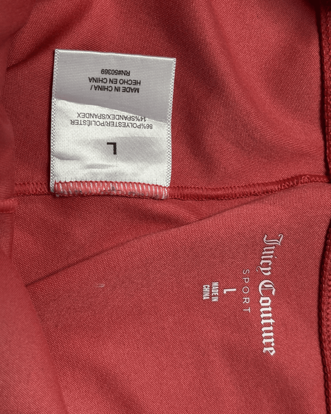 Juicy Couture Sport Dusty Rose Logo Waistband Lounge Joggers