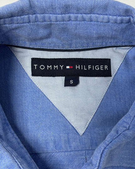 Tommy Hilfiger Classic Blue Oxford Button-Up Shirt