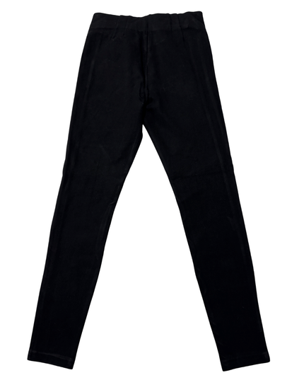 Zara Trafaluc Black with White Side Stripe Skinny Trousers