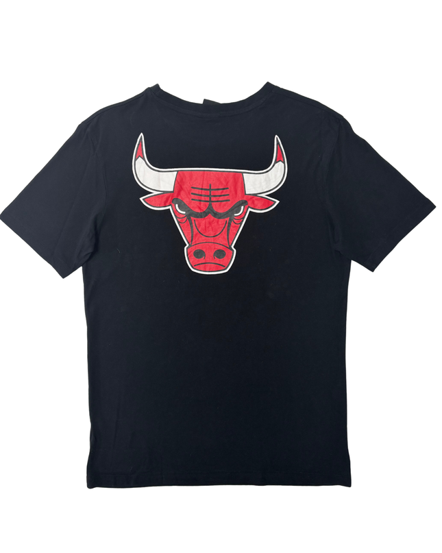 NBA Chicago Bulls #11 DeRozan Black Graphic T-Shirt - M