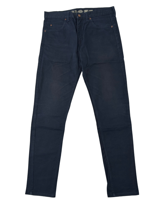 Dickies Slim Skinny Navy Blue Work Pants