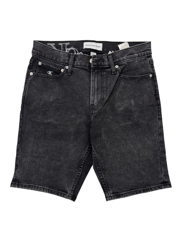 Calvin Klein Jeans Black Washed Denim Shorts - M | Waist: 30"
