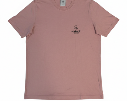 Adidas Originals Pink Graphic Logo T-Shirt