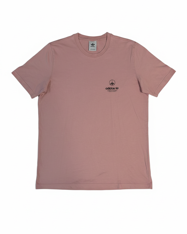 Adidas Originals Pink Graphic Logo T-Shirt