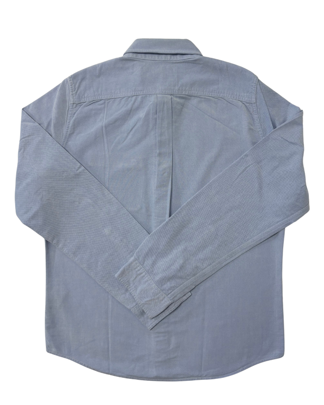 Abercrombie & Fitch Muscle Fit Light Blue Oxford Shirt - L