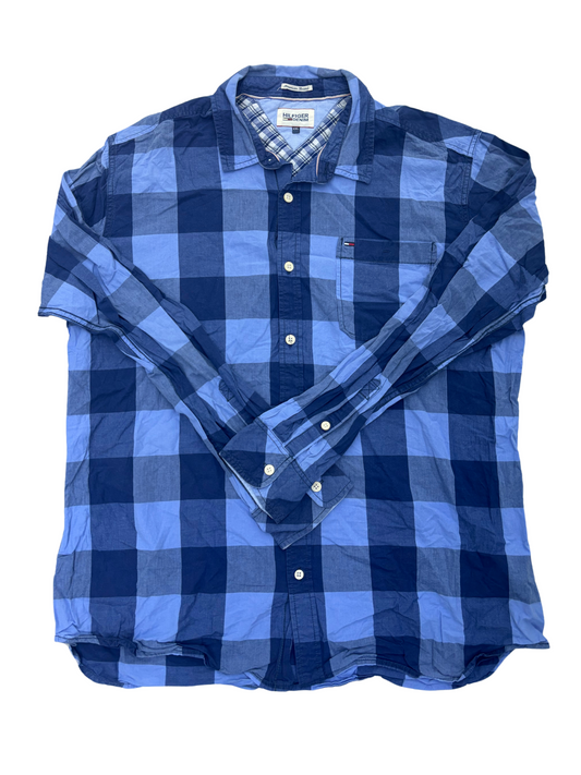 Tommy Hilfiger Blue Gingham Shirt - XL