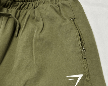 Gymshark Straight Leg Green Joggers
