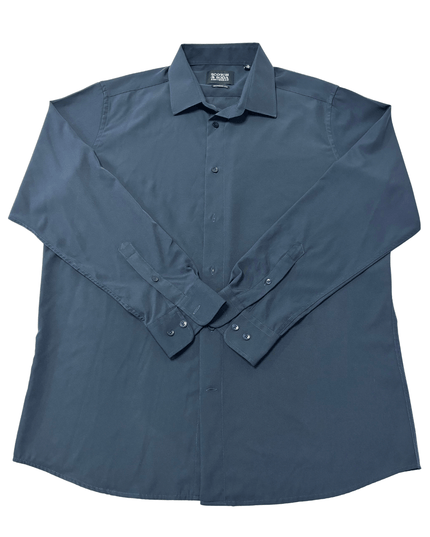 Scotch & Soda Modern Fit Dress Shirt Navy Blue Shirt