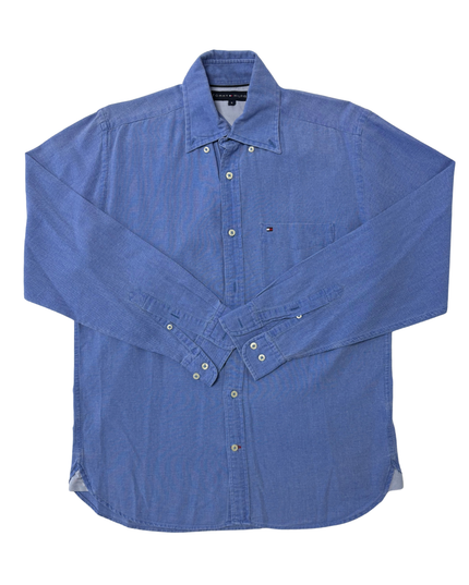 Tommy Hilfiger Classic Blue Oxford Button-Up Shirt