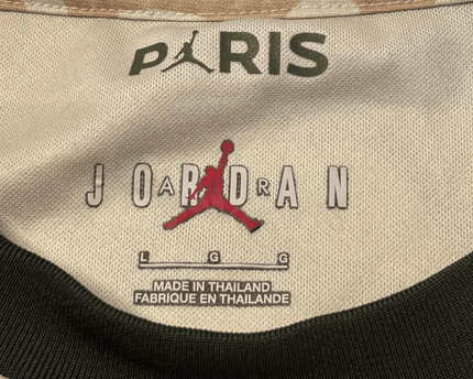Jordan x PSG 2023-24 Fourth Stadium Hemp Elephant Print Jersey