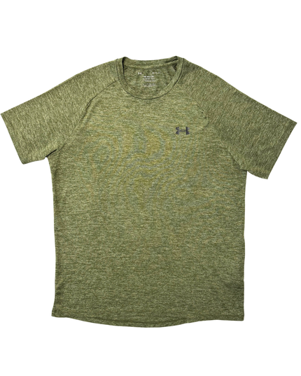 Under Armour Green Heather Tech Performance Training T-Shirt