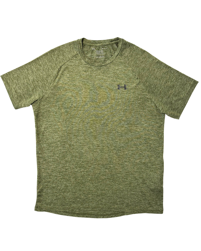 Under Armour Green Heather Tech Performance Training T-Shirt