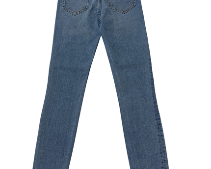 Zara Classic Skinny Fit Distressed Jeans