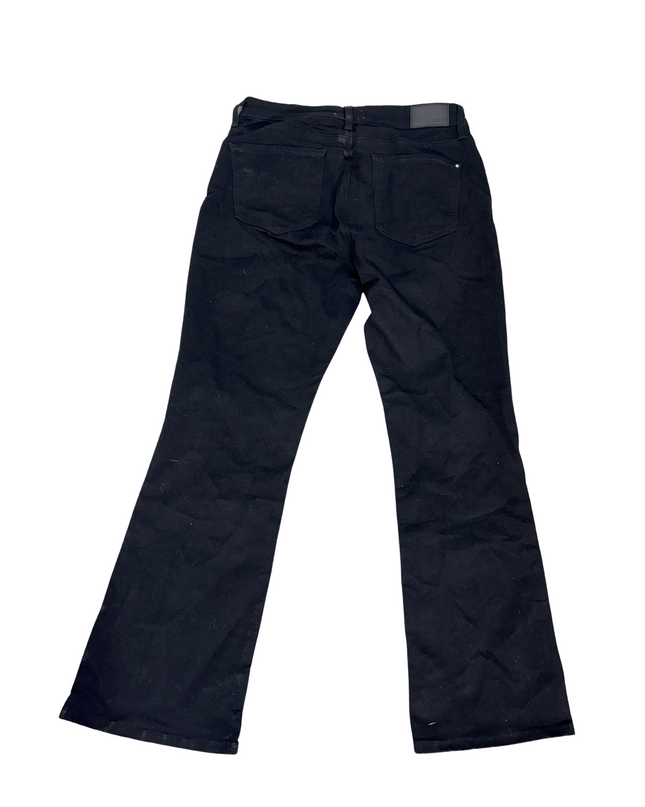 Mavi Molly Mid-Rise Bootcut Jeans - Black - L | Waist: 31"