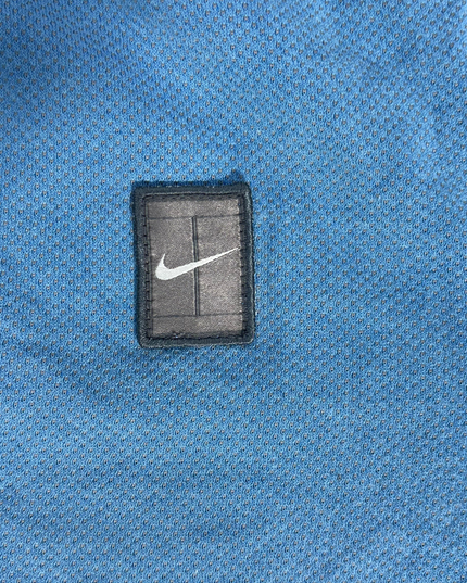 Nike Dri-FIT Golf Performance Blue Polo - S