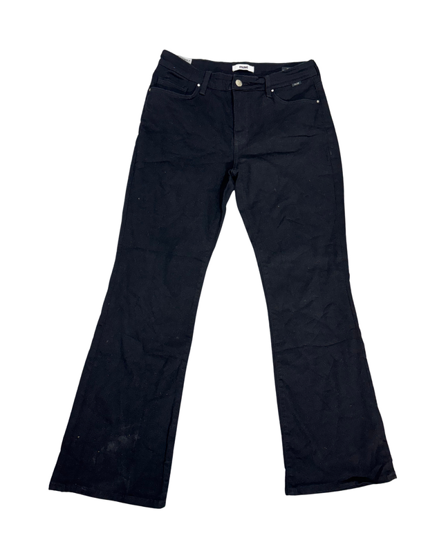 Mavi Molly Mid-Rise Bootcut Jeans - Black - L | Waist: 31"