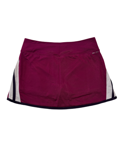 Nike Dri-FIT Purple & White Athletic Skirt - M | Waist: 29"