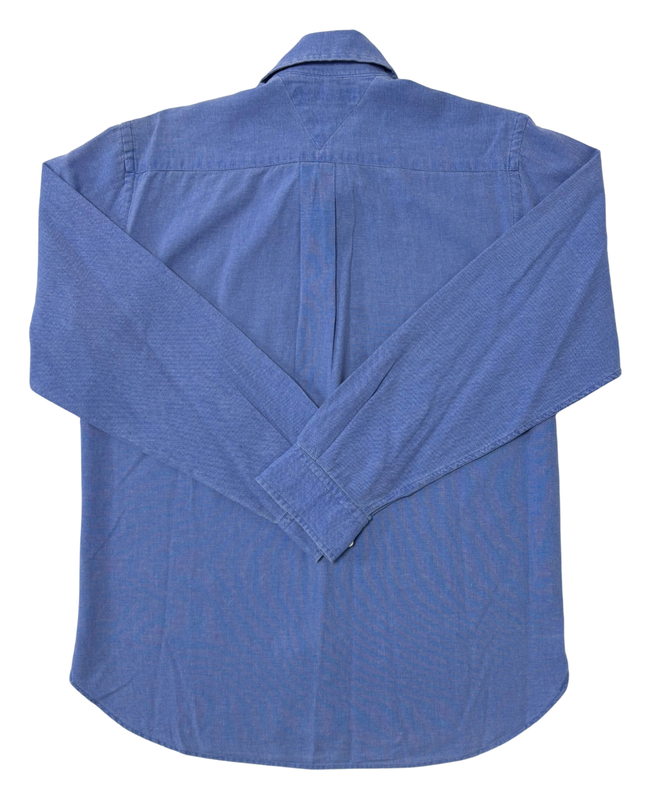 Tommy Hilfiger Classic Blue Oxford Button-Up Shirt