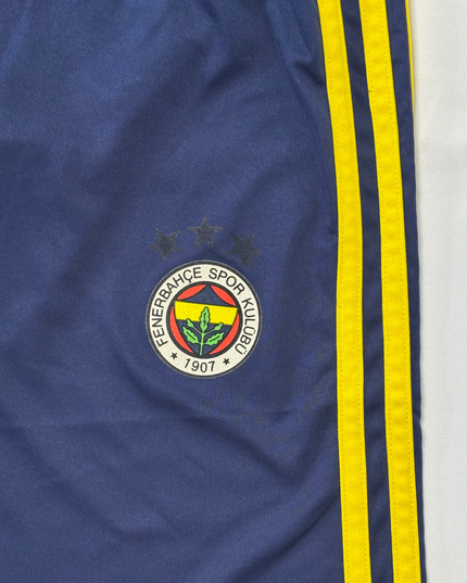 Adidas Fenerbahçe SK Navy Blue 3-Stripes Football Shorts