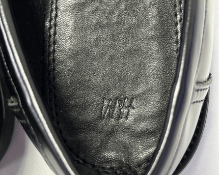 H&M Classic Faux Leather Penny Loafers | Black