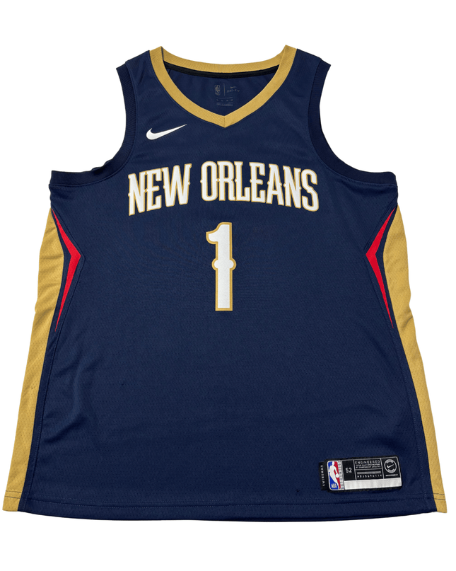 New Orleans Pelicans Zion Williamson #1 Icon Edition Swingman Jersey