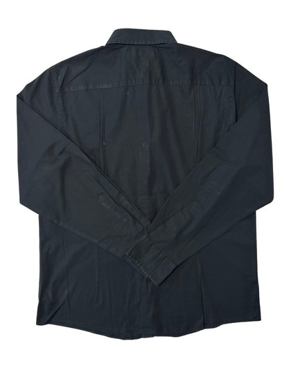 Tommy Hilfiger Classic Black Button-Down Shirt - L
