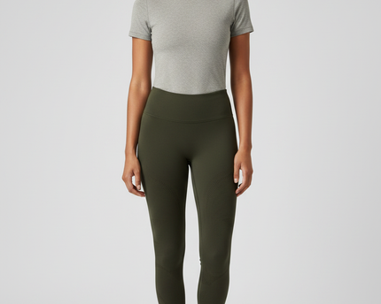 Lululemon Olive Green Reveal Tight Precision High-Rise Leggings