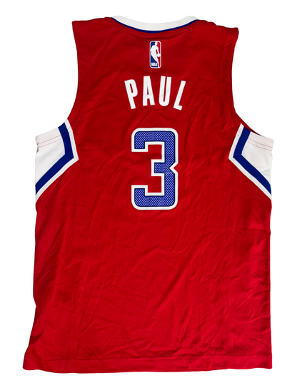 NBA Los Angeles Clippers Chris Paul #3 Red Swingman Jersey - XS