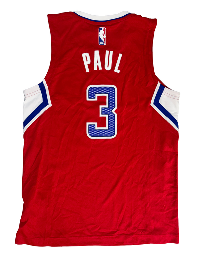 NBA Los Angeles Clippers Chris Paul #3 Red Swingman Jersey - XS