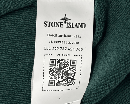 Stone Island Dark Green Crewneck Sweatshirt