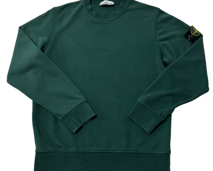 Stone Island Dark Green Crewneck Sweatshirt