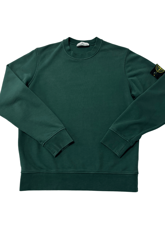 Stone Island Dark Green Crewneck Sweatshirt