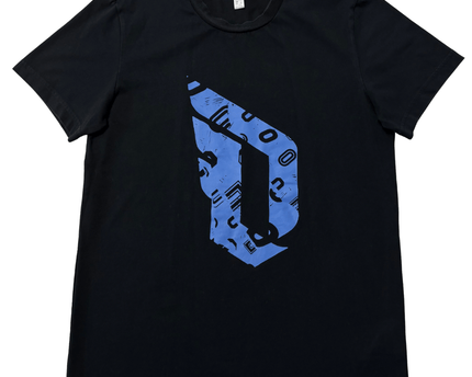 Adidas Damian Lillard Black & Blue Climalite Performance T-Shirt