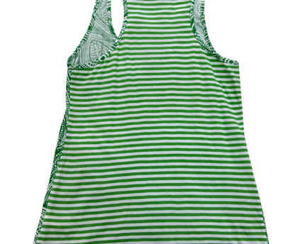 Banana Republic Green Paisley Racerback Tank - XS