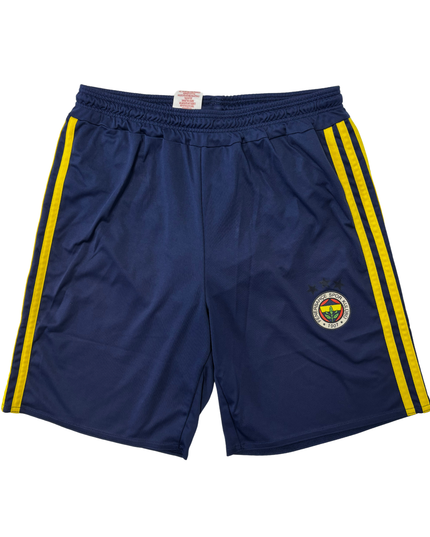 Adidas Fenerbahçe SK Navy Blue 3-Stripes Football Shorts