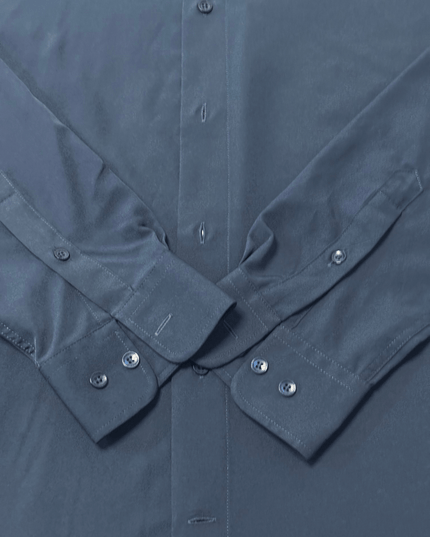 Scotch & Soda Modern Fit Dress Shirt Navy Blue Shirt