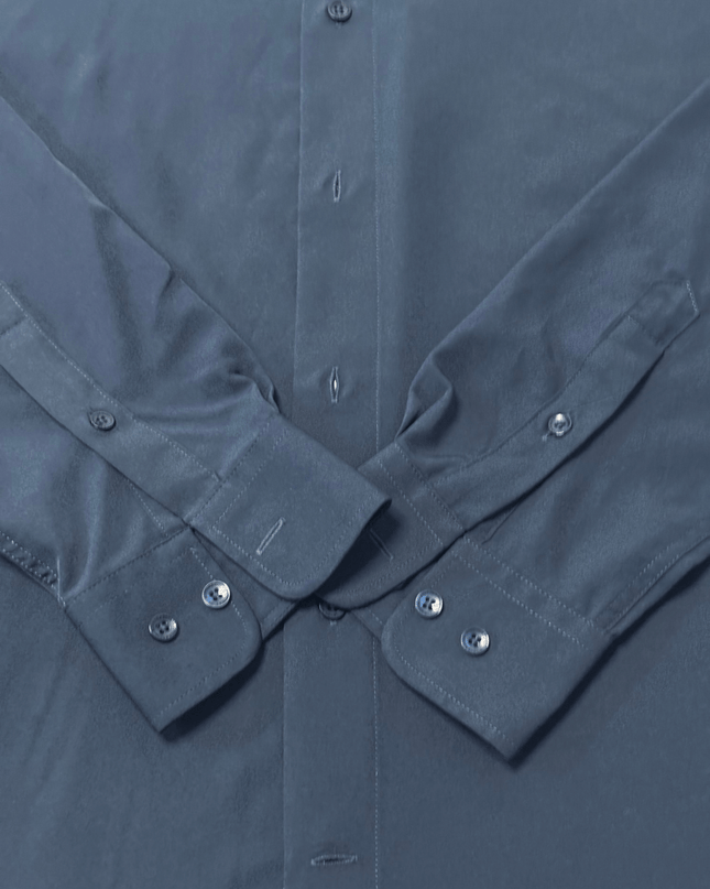 Scotch & Soda Modern Fit Dress Shirt Navy Blue Shirt