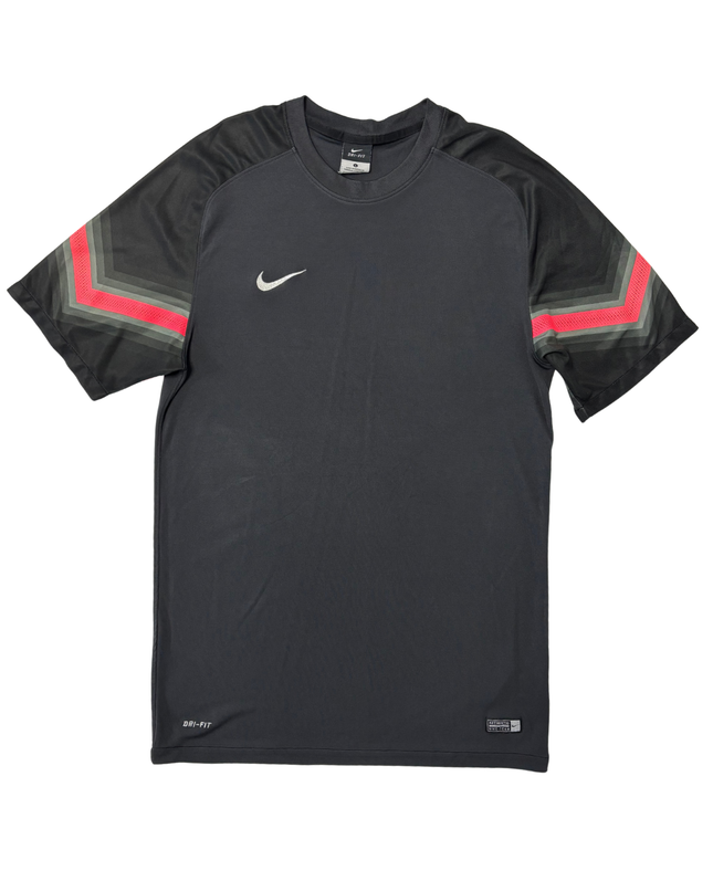 Nike Team Dri-FIT Authentic Training Black/Grey with Red Accents Shirt