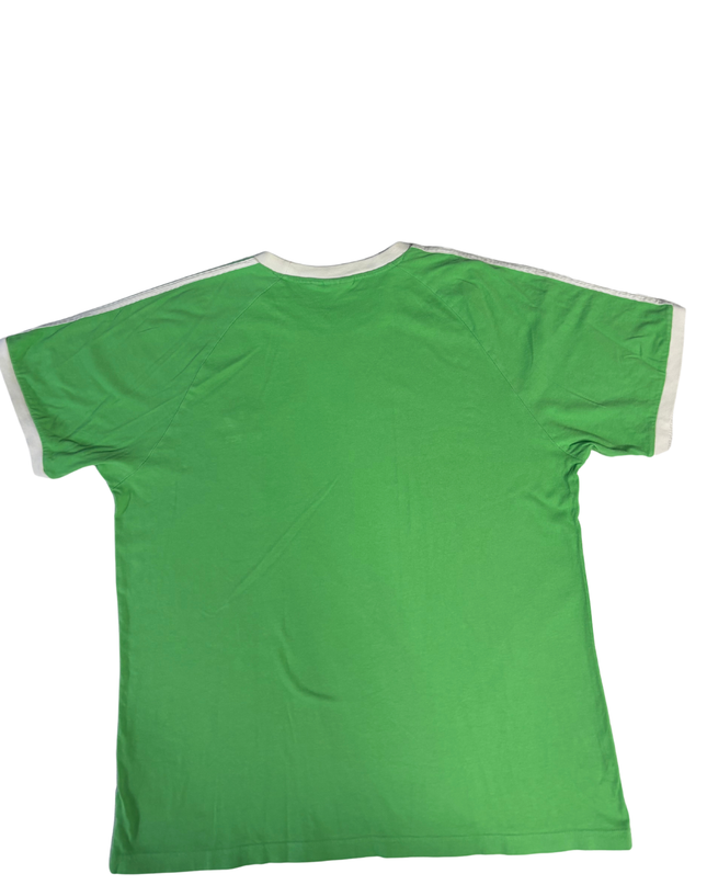 Adidas Green Trefoil 3-Stripes Heritage T-Shirt