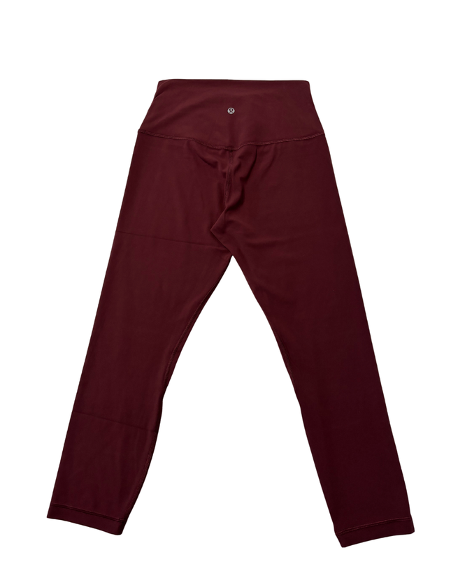 Lululemon Burgundy Align High-Rise Leggings