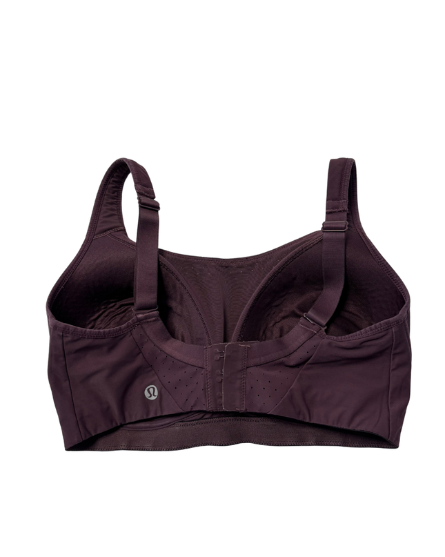 Lululemon Maroon High Support Adjustable Sports Bra