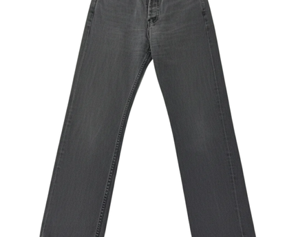 Levi's 501 Grey Textured Straight Leg Jeans