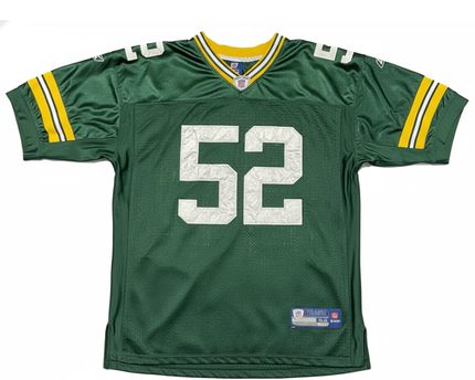 Reebok Green Green Bay Packers Clay Matthews #52 NFL Jersey