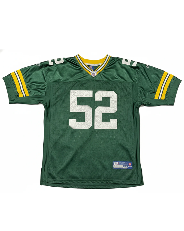 Reebok Green Green Bay Packers Clay Matthews #52 NFL Jersey