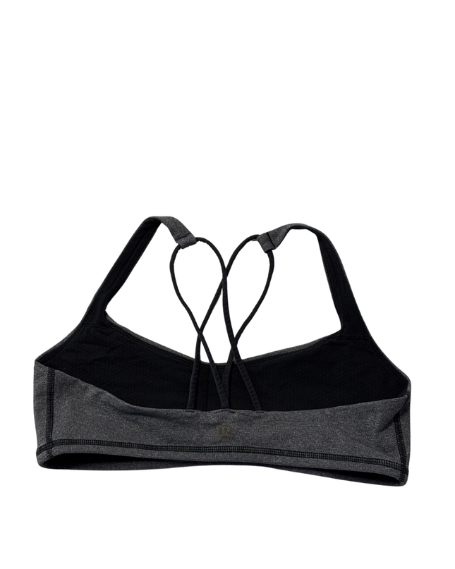 Lululemon Grey Strappy Back Sports Bra