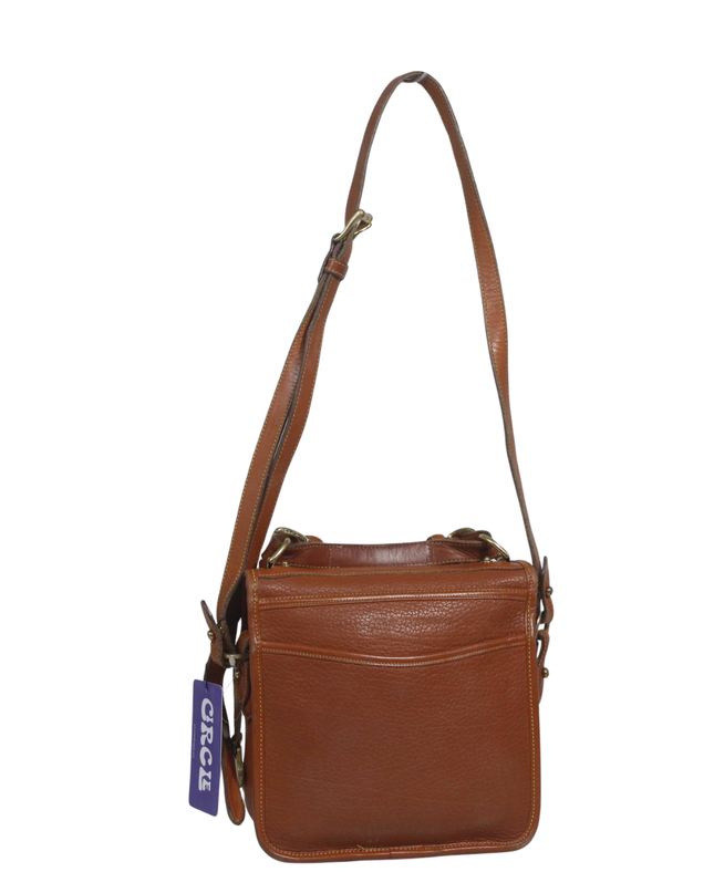 Dooney & Bourke Brown Vintage All-Weather Leather Crossbody Bag