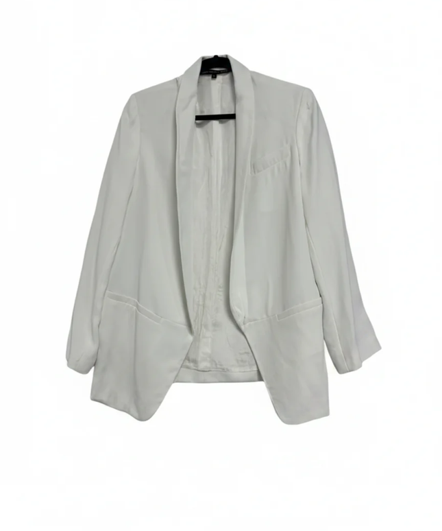 Betty Jackson. Black White Shawl Lapel Blazer