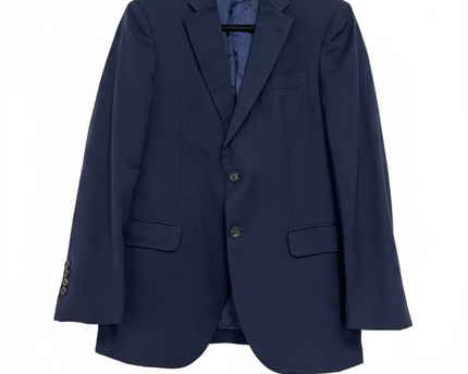 Carolina Herrera Navy Blue Tailored Blazer
