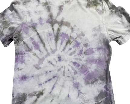 Polo Ralph Lauren Purple Tie-Dye V-Neck T-Shirt