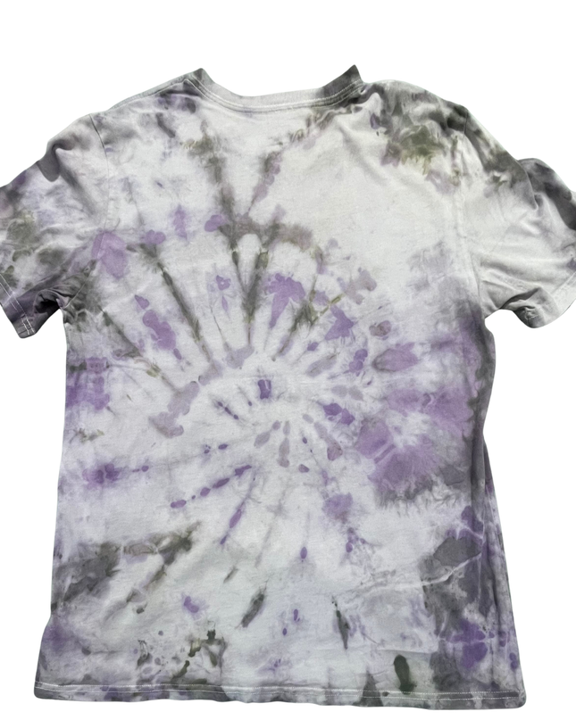 Polo Ralph Lauren Purple Tie-Dye V-Neck T-Shirt